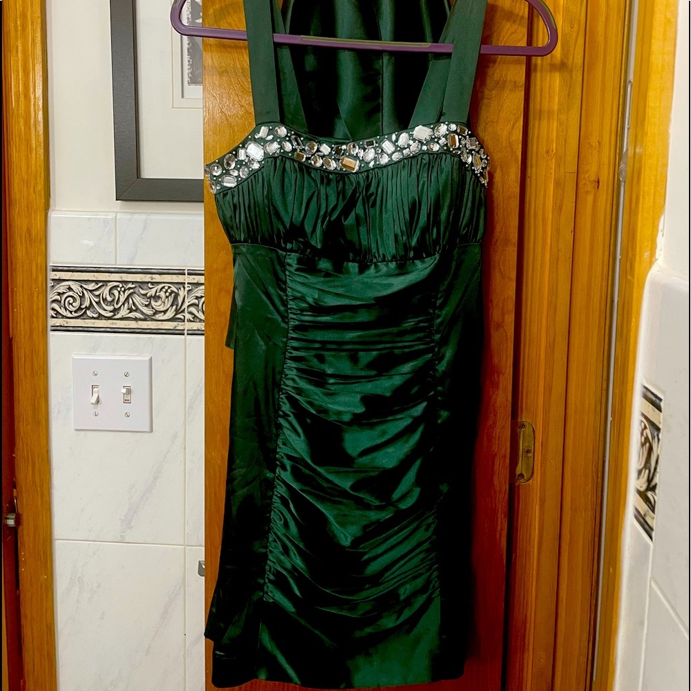 Emerald Green Dress